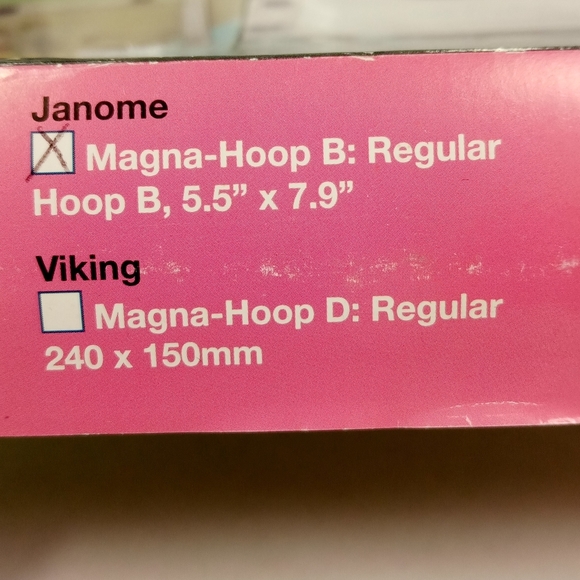 !💝Magna-Hoop B: Regular, Janome Hoop The Unhoopable - Picture 8 of 8